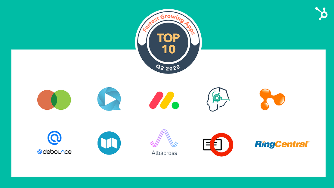 GeoMapper named in HubSpots Top 10 fastest growing apps